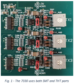 7330 Transmit Audio Controls